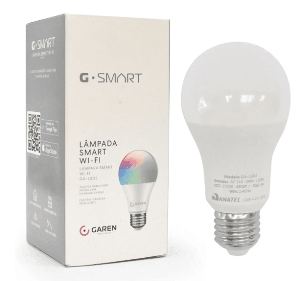 lámpara smart wi fi