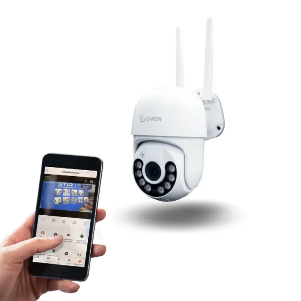 camara wi fi speed dome 360 exterior/interior